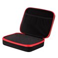 thumbnail image 1 of MERRYHAPY Portable Red Storage Box with Handle, Travel Bottle Organizer Bag for Aromatherapy Oils, 1 of 5