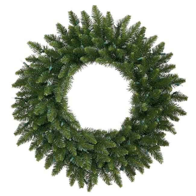 30" Green PVC Camdon Fir Artificial Christmas Wreath