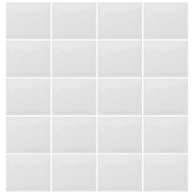 Adhesive Label Pockets 30 Pack - Clear Self-Stick Pockets For Organizing Bins, Planners, Cards