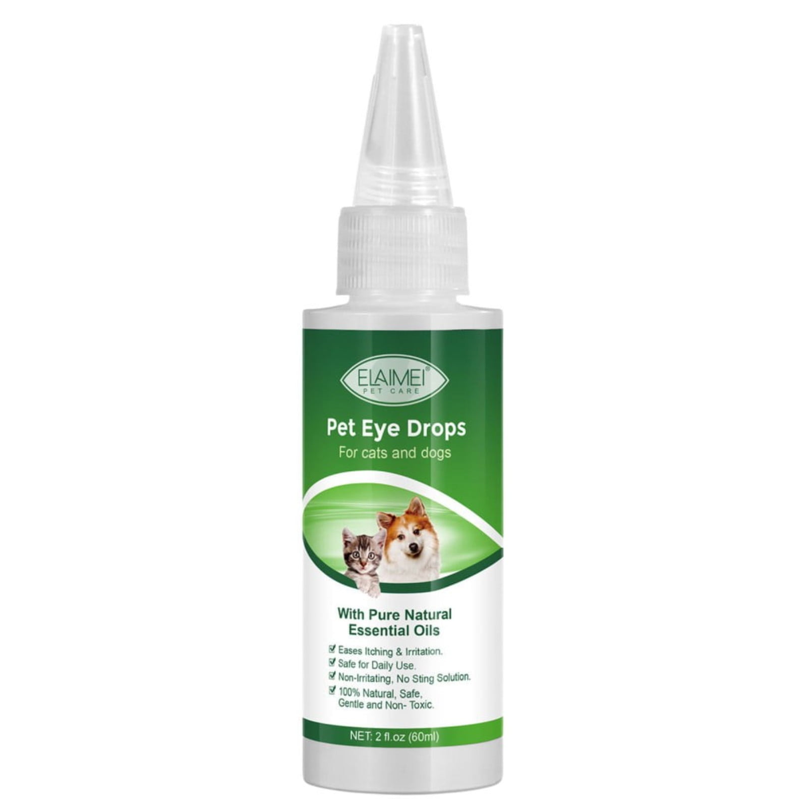 30% off Clearance 60ml Pet Eye Drops Pet Eye Cleaning Eye Drops for