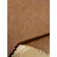 thumbnail image 1 of 30+ Colors Smooth Nubuck Faux Leather 52" Wide Continuous By Yard, Retro Vintage Style Matte Finish, 1 of 4