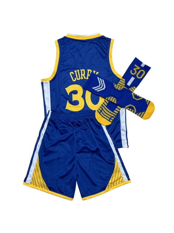 #30 Curry Basketball Jerseys Youth Sports Training Uniform Boys Basketball Jerseys Shorts Socks