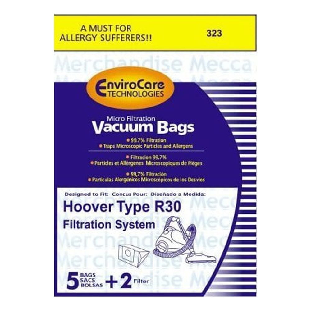 30 DESIGNED TO FIT HOOVER R-30 VACUUM BAGS