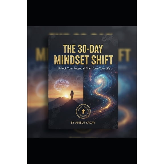 30-Day Mindset Challenge: Transform Your Thinking, Build New Habits, And Unlock Your Best self: A Daily Guide for Motiva, (Paperback)