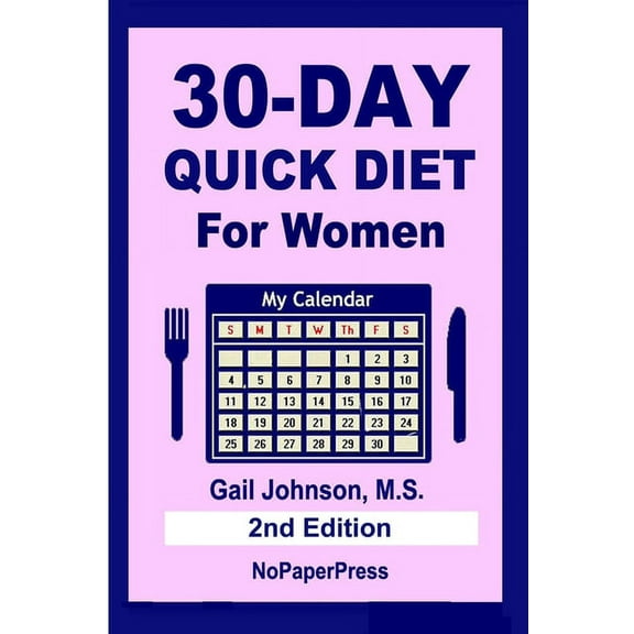 30-Day Quick Diet for Women (Paperback)