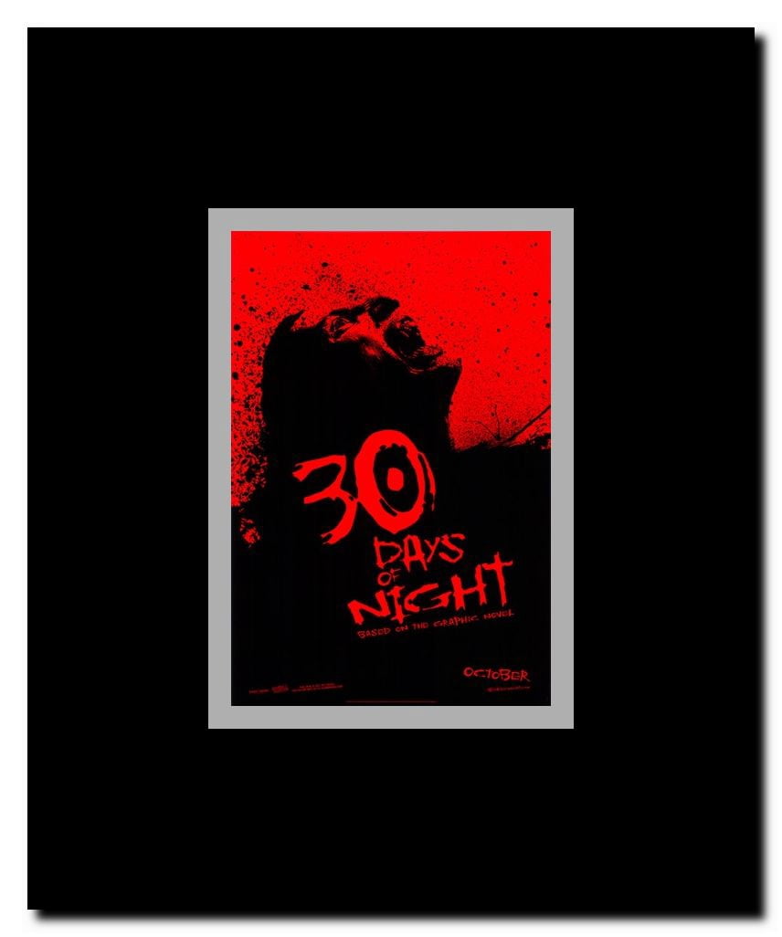30 Days of Night Framed Movie Poster