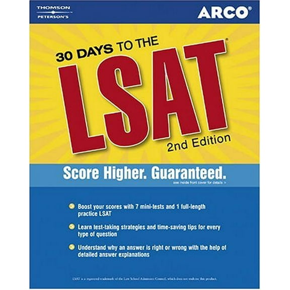 Pre-Owned 30 Days to the LSAT, 2nd ed (Paperback) 0768906342 9780768906349