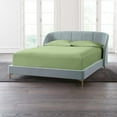 thumbnail image 1 of 30" Deep Pockets - Split King Fitted Sheets with 2 Pillowcases 700-TC Organic Cotton 3-PC Set - Sage, 1 of 7