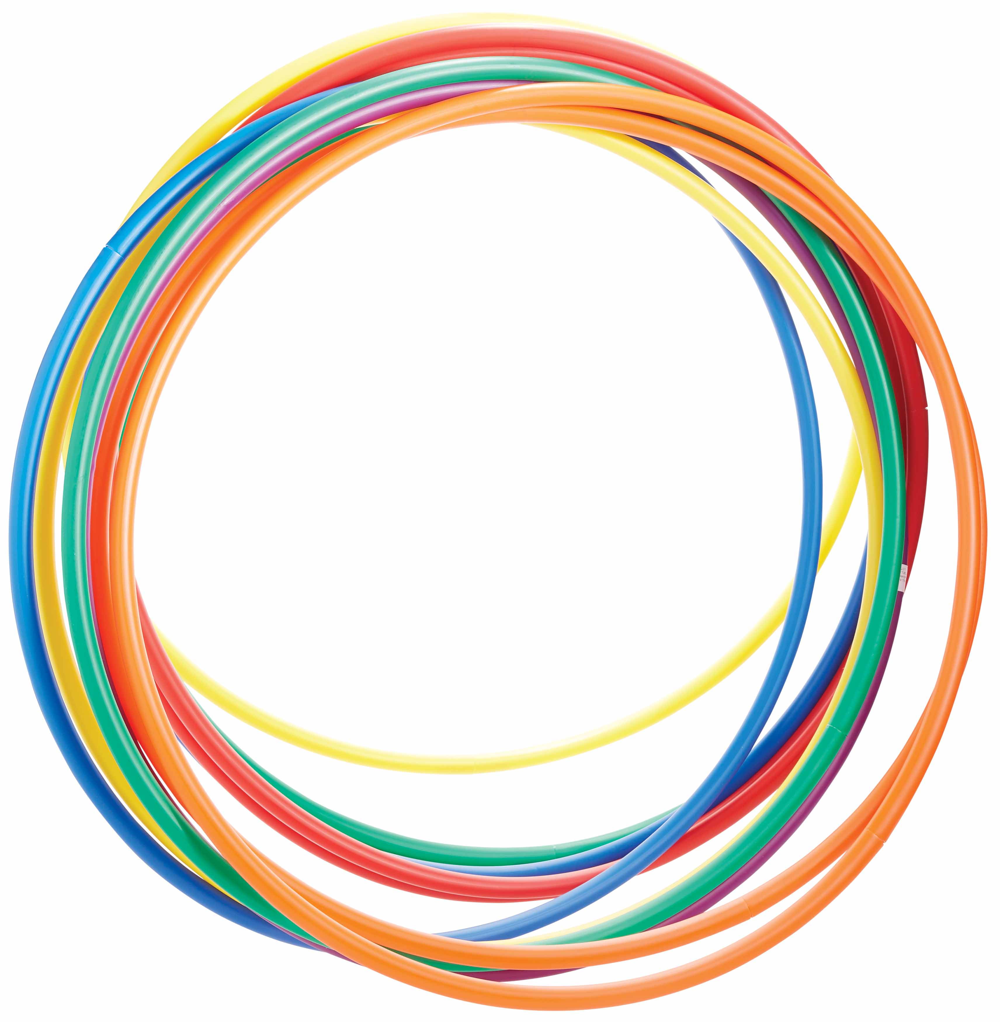 30" Deluxe Hula Hoops, 12-Pack