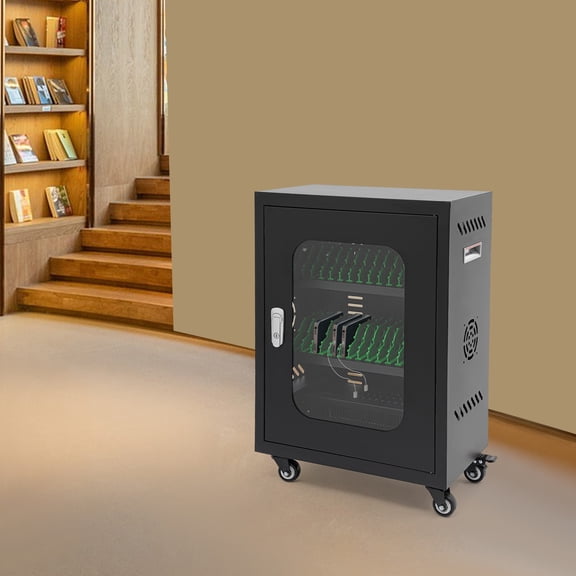 30-Device Charging Station, Mobile Charging Cart, Mobile Charging Cabinet