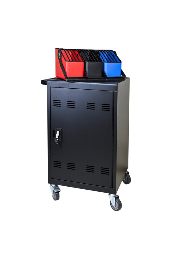 30-Device Mobile Charging Solution / Secure Storage in a Durable Cart