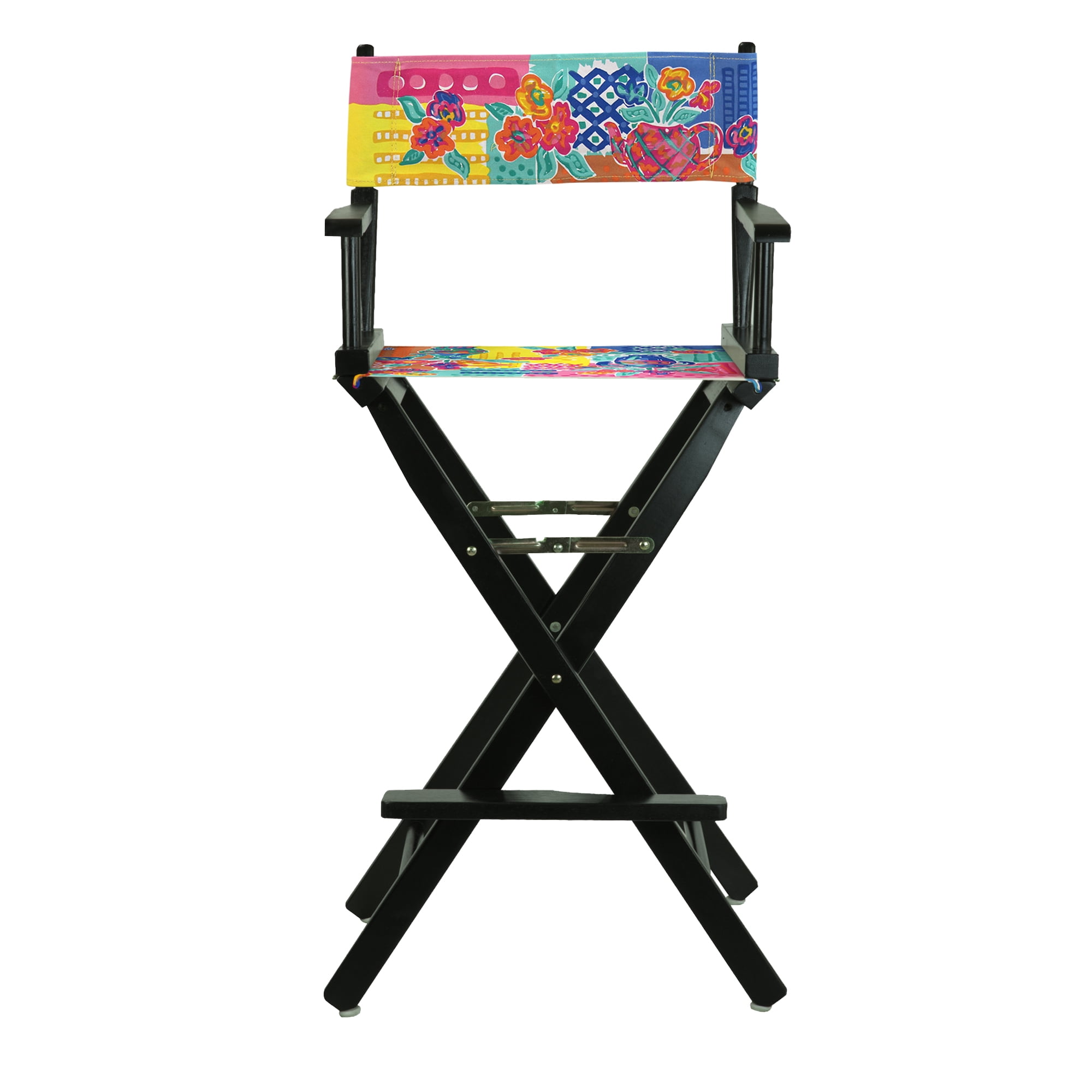 30" Director's Chair Black Frame-On The Terrace