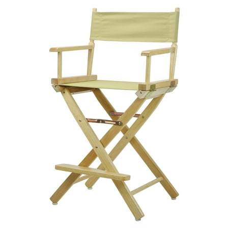 "30" Director's Chair Natural Frame-Tan Canvas"