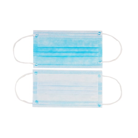 30 Disposable Face Masks, 3-ply Breathable Dust Protection Masks, Elastic Ear Loop Filter Mask