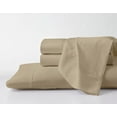 thumbnail image 1 of 30" EXTRA DEEP POCKETS- Pure Egyptian Full Size Cotton Bed Sheets Set 1000 Thread Count Bedding – Full Size Bed Full Sheets - Taupe, 1 of 7