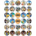 30 Edible Cupcake Toppers Digimon Collection Cake Decorations Perfect