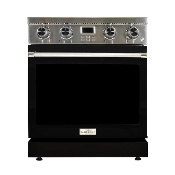 30" Electric Range w/ Black Door