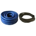thumbnail image 1 of 30 Feet Premium 0 Gauge Blue & Black Power + Ground Wire Cable 1/0 Gauge Car Audio, 1 of 2