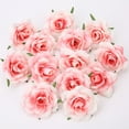 thumbnail image 1 of 30*Flower Clearance! Nomeni 30Pc Rose Artificial Flower Single Head Silk Cloth Small Rose Artificial Flower, Fake Flowers Promotion Sale! Red, 1 of 3