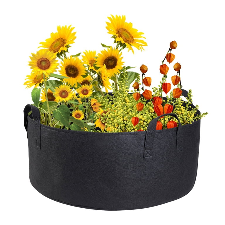 30 Gallon Extra Large Planter Grow Bag, Thickened Nonwoven Fabric Indoor  Outdoor Extra Large Seedling Cultivation Pot