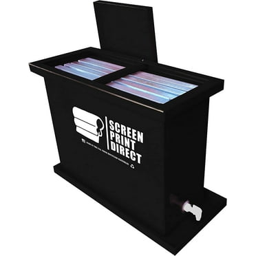 30 Gallon Screen Printing Dip Tank Fits 6 Screens up to 23" x 31" Little Dipper Tank by Screen Print Direct