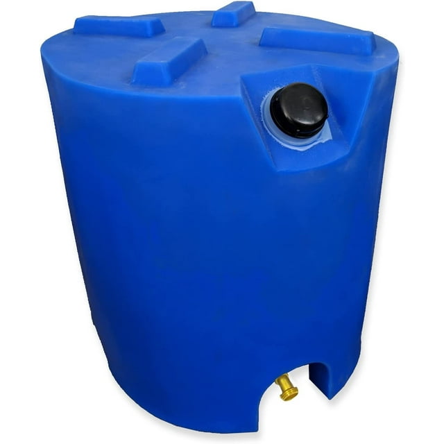 30 Gallon Stackable Emergency Water Storage Tank - 1 Tank & Water ...