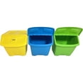 thumbnail image 1 of 30 Gallon Stackable Recycle Storage Bins 3 PC Set, 1 of 6