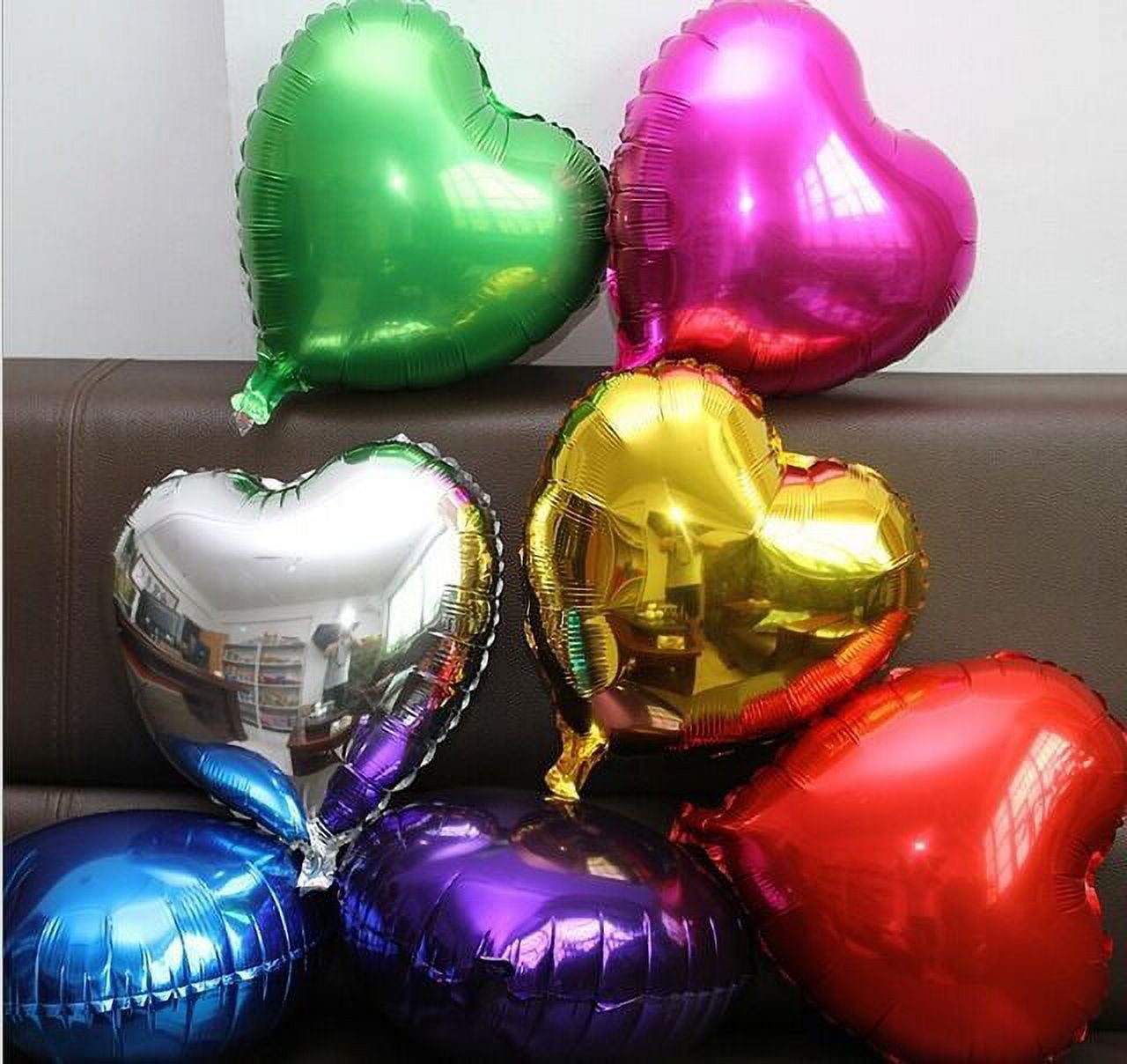 LoveFoil Heart Balloons For Birthday & Weddings Valentines Decorations With  Pearlescent Shine From Xiahuaguo, $16.94