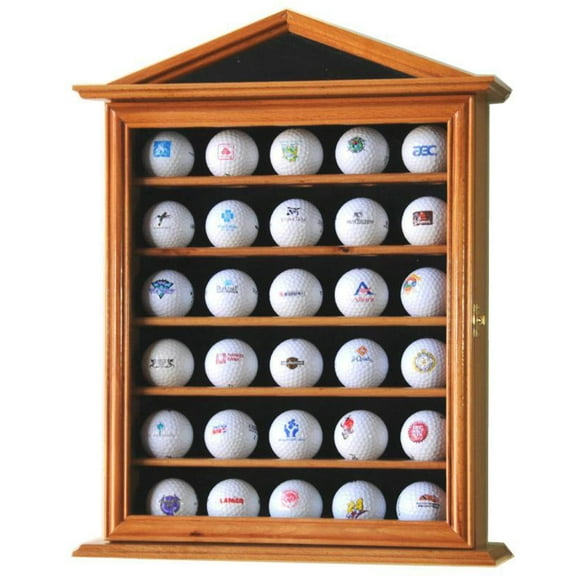 30 Golf Ball Designer Display Case Cabinet