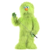 30 Green Monster Puppet, Full Body Ventriloquist Style Puppet