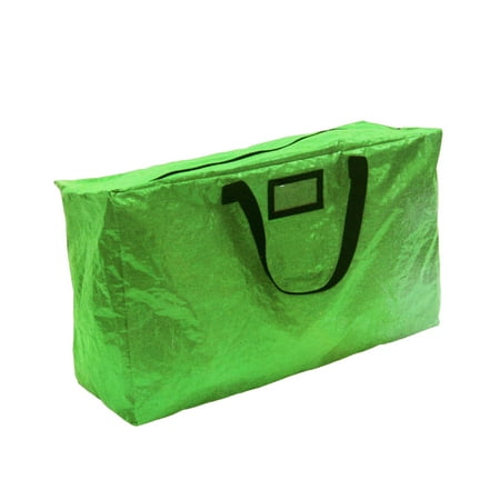 30" Green Zip-Up Multi-Purpose Christmas Holiday Storage Bag