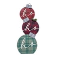 thumbnail image 1 of 30" H Stacked Christmas Ornaments Porch Leaner, 1 of 1