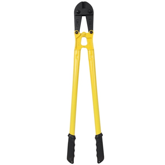 30" Heavy-Duty Medium Bolt Cutter for Fence, Steel Wire, Chain, Screws, Ergonomic Soft Rubber Grip Handle
