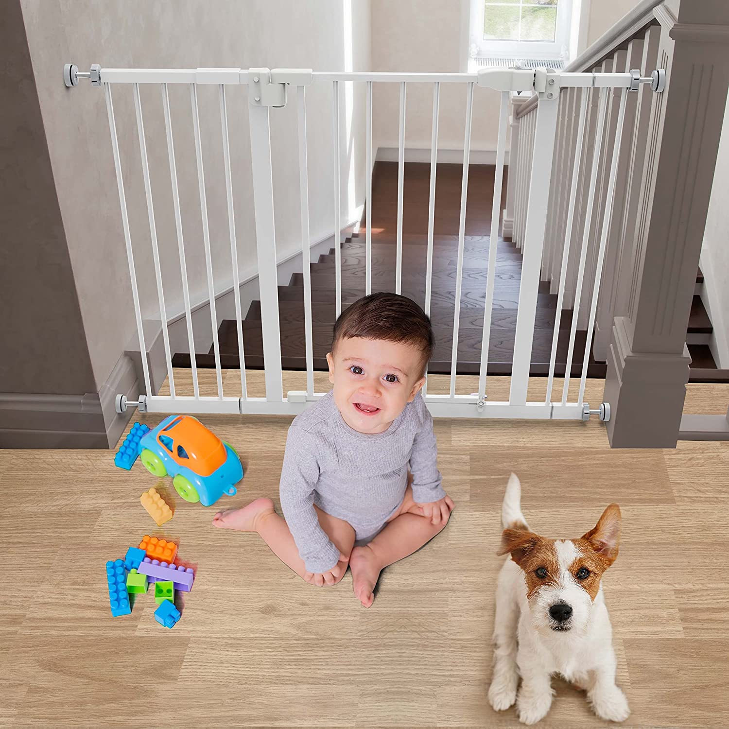 Baby Gate/ Baby Gates/ Baby Gate with Door/ Baby Gate for Stairs