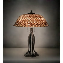 Meyda Lighting 30" High Fishscale Table Lamp