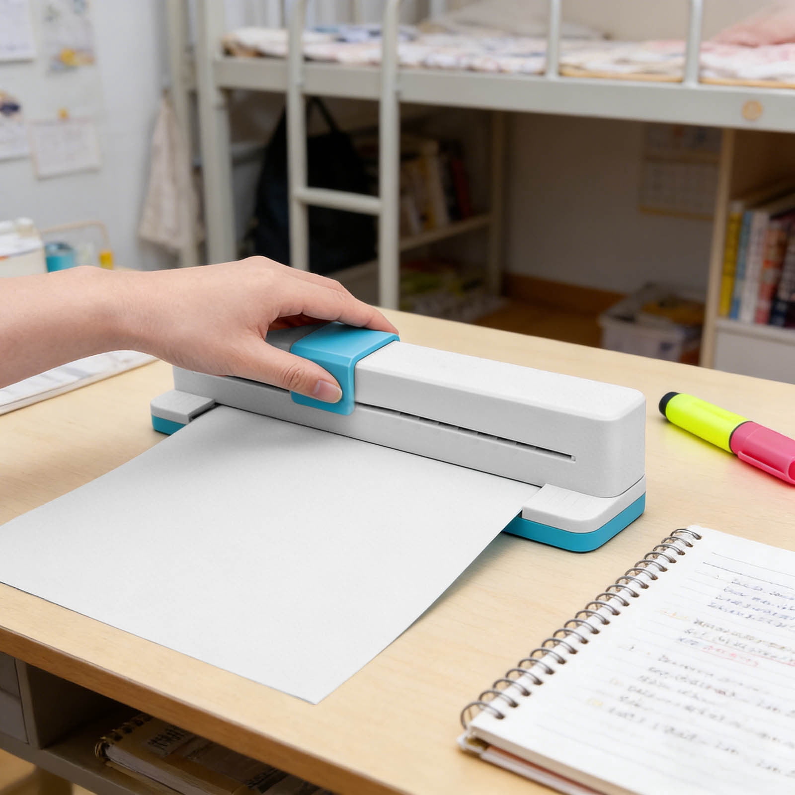 30-Hole Adjustable Disc Binding Punch, Manual Paper Punch for Notebooks & Planners