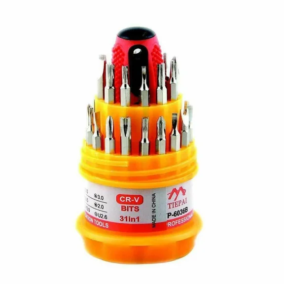 30 In 1 Precision Screwdriver Set Repair Tool Kit Portable Pocket Driver Bit Set