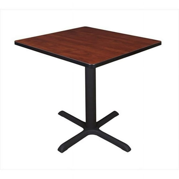 30 In. Square Cain Lunchroom Table - Cherry