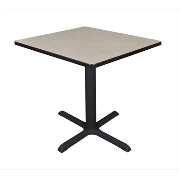 30 In. Square Cain Lunchroom Table - Maple