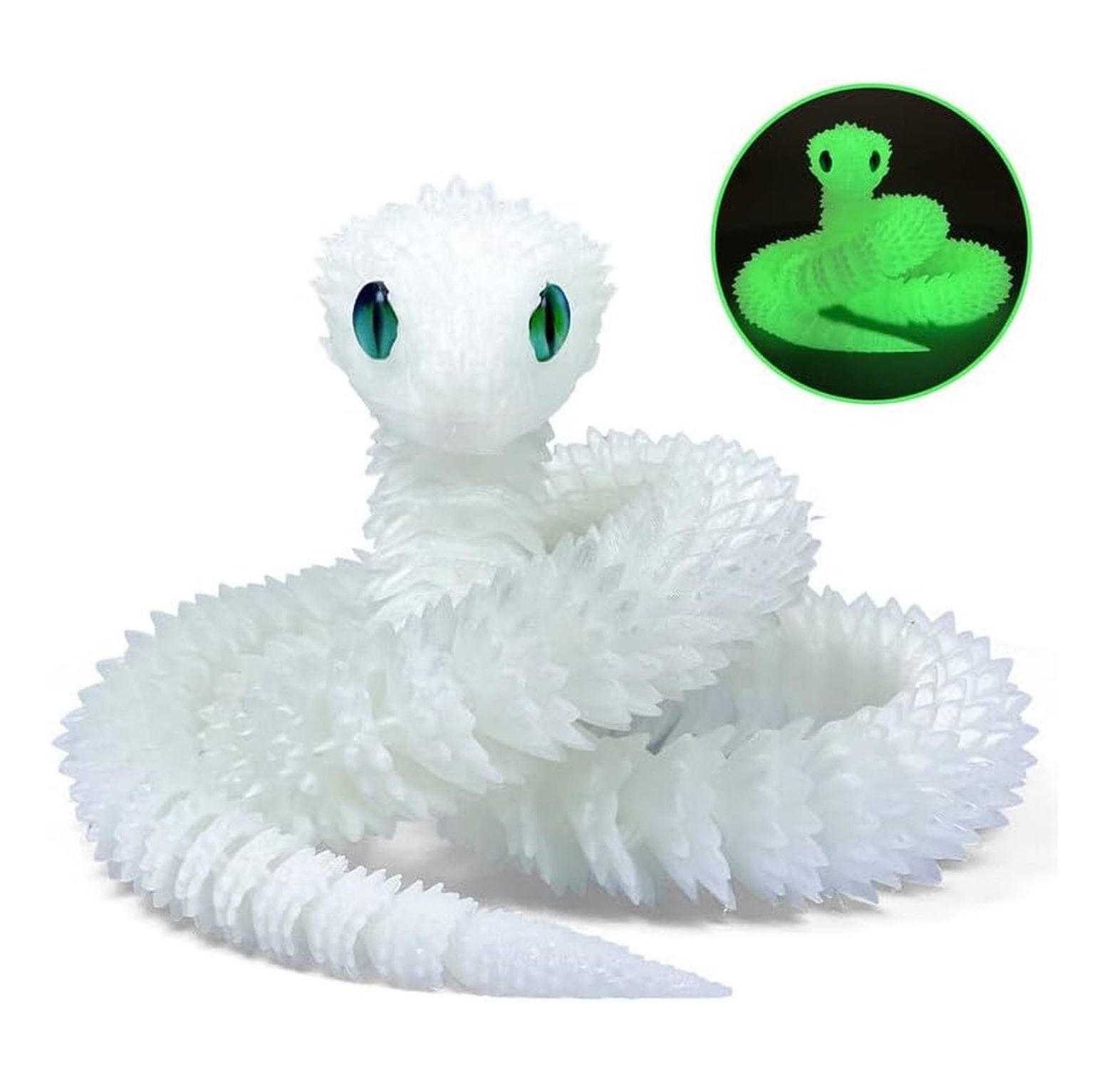 30 Inch 3D Printed Snake - Movable Articulated Snake, Perfect 3D ...