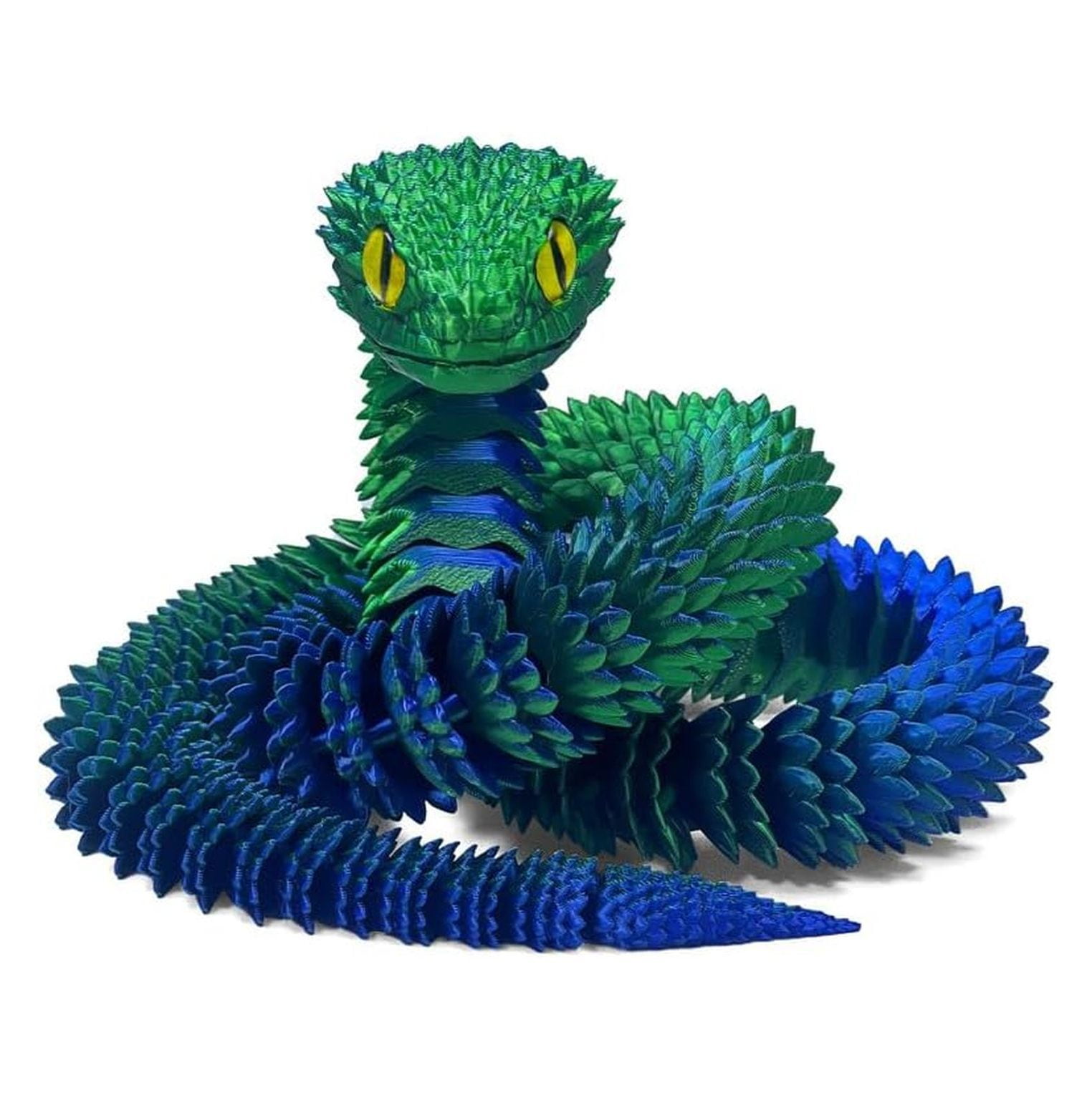 30 Inch 3D Printed Snake - Movable Articulated Snake, Perfect 3D ...