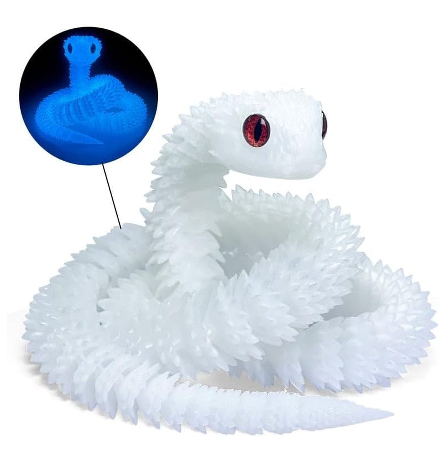 30 Inch 3D Printed Snake - Movable Articulated Snake, Perfect 3D ...