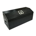 thumbnail image 1 of 30 Inch Aluminum Trailer Tongue Tool Box for Truck Pickup Trailer Flatbed RV Storage Box 29.92in x 13.15in x 13.46in (L x W x H) Black, 1 of 6