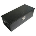 thumbnail image 1 of 30 Inch Black Aluminum Trailer Tongue Tool Box Trailer Tongue Box Chest Box Replacement for Pickup Truck ATV Underbody RV Storage Box Organizer With Lock Key, 1 of 6