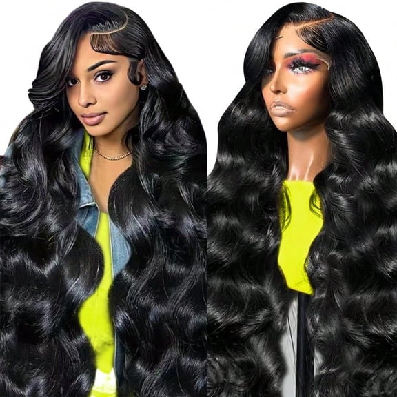 30 Inch Body Wave Lace Front Wigs Human Hair 13x4 HD Lace Frontl Wigs Human Hair Wig 200 Density Glueless Wigs Human Hair Pre Plucked Pre Cut With Natural Hairline Baby Hair Wig For