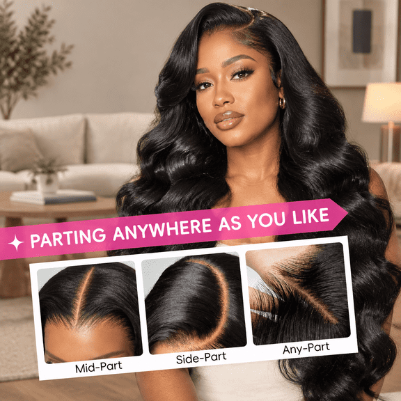 30 Inch Body Wave Lace Front Wigs Human Hair 13x6 Hd Frontal Wig
