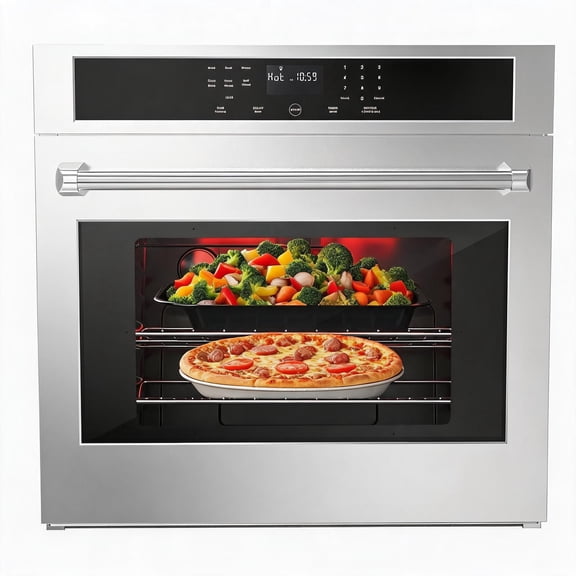 30 Inch Built-in Electric Single Wall Oven, 4.8 cu. Ft, Touch Control
