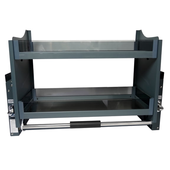 30 Inch Cabinet Pull Down Shelf Organizer, Space Saving Drop Down Shelf with Adjustable Rebound Force for Kitchen Pantry Cupboard Spice Bottles