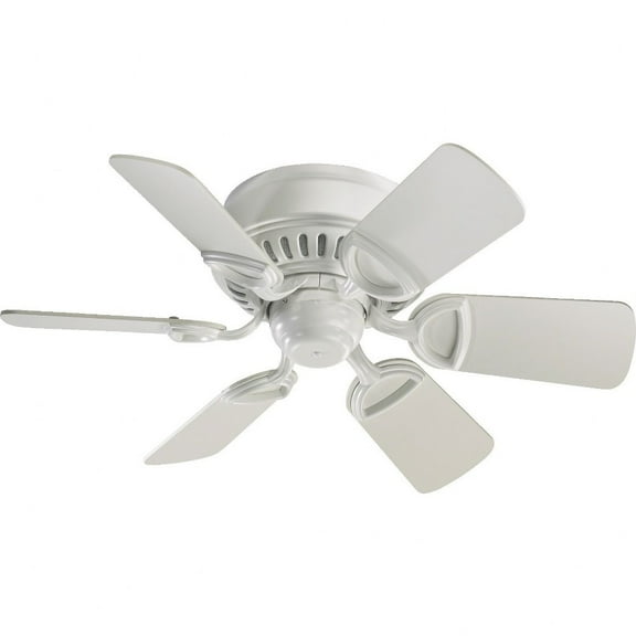 Quorum Lighting Medallion 6-Blade 30 Studio White Ceiling Fan
