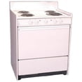 thumbnail image 1 of 30 Inch - Electric Range - Props Racks - Storage - White, 1 of 1